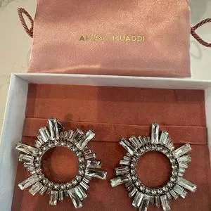 Amina Muaddi | Jewelry | Amina Muaddi Earrings | Poshmark
